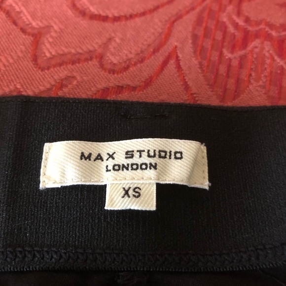 Max Studio wide leg black pant - Picture 4 of 6